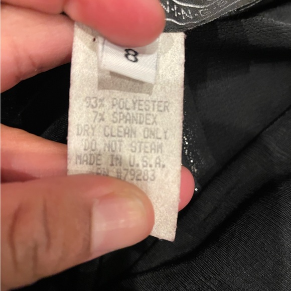 Alex Evenings Black Shimmer Formal Gown - Picture 6 of 8